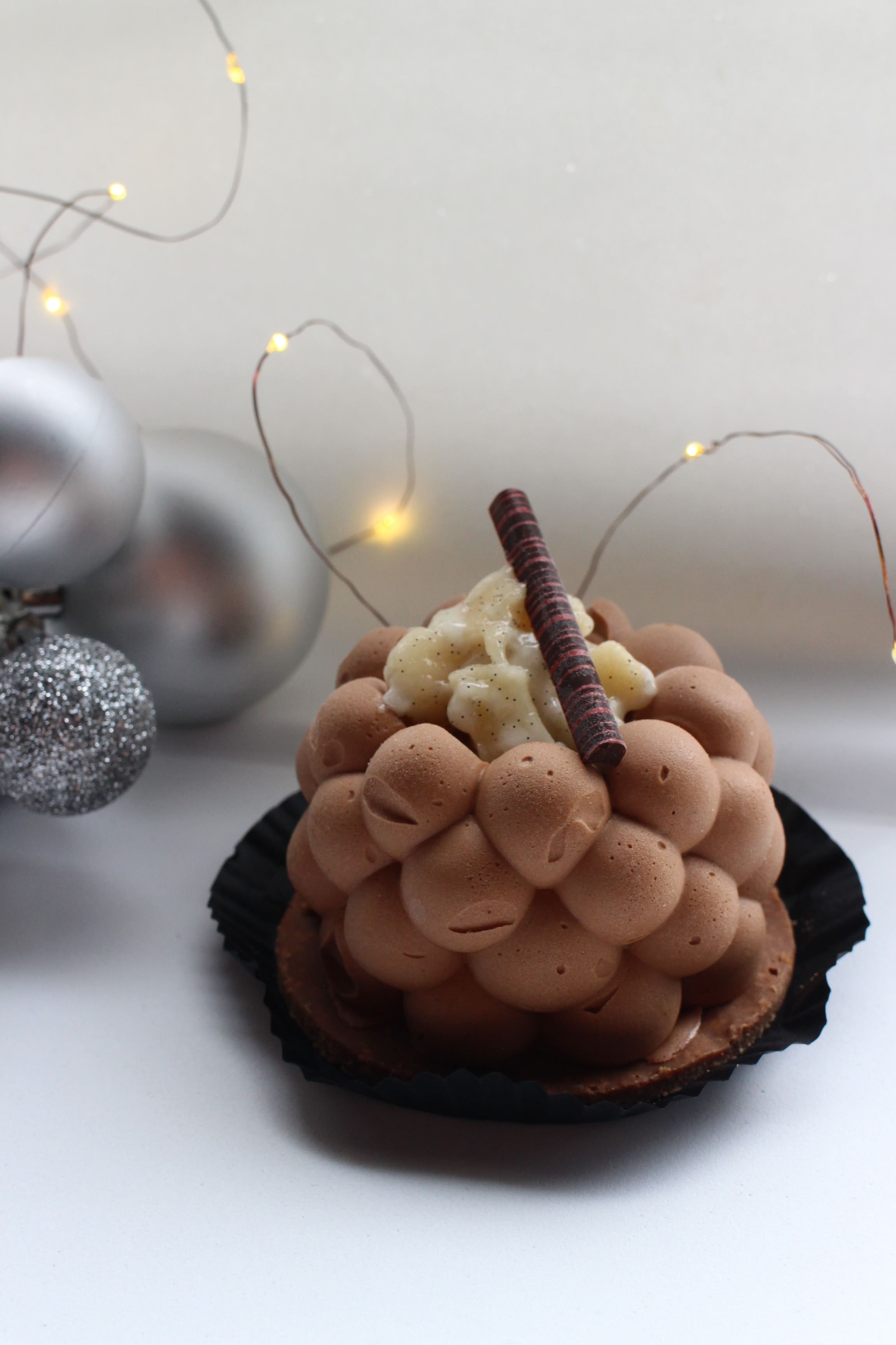 Bûchette poire chocolat