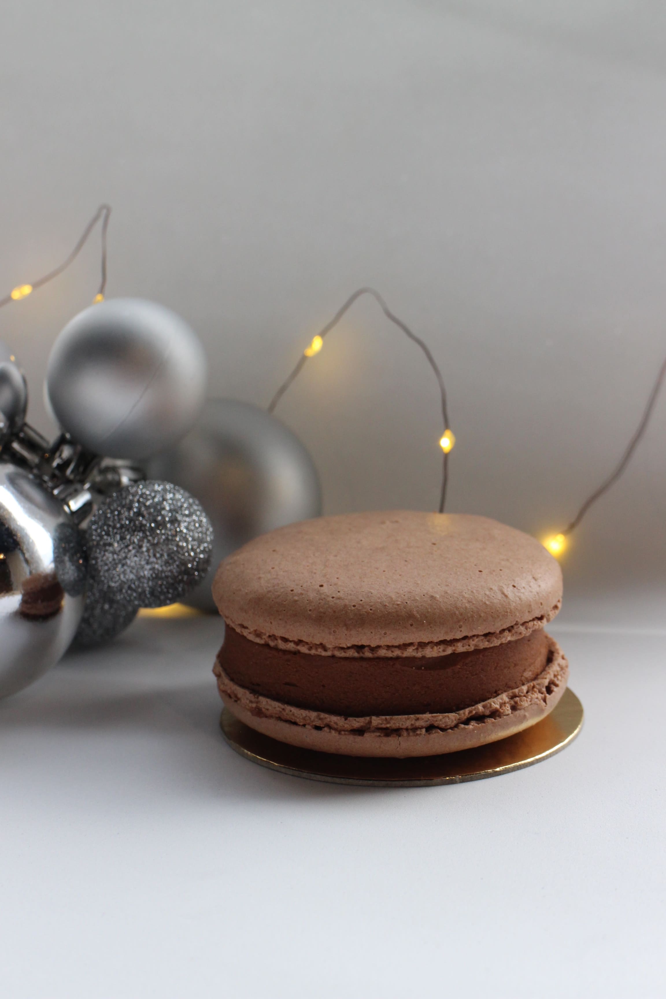 Macaron glacé chocolat