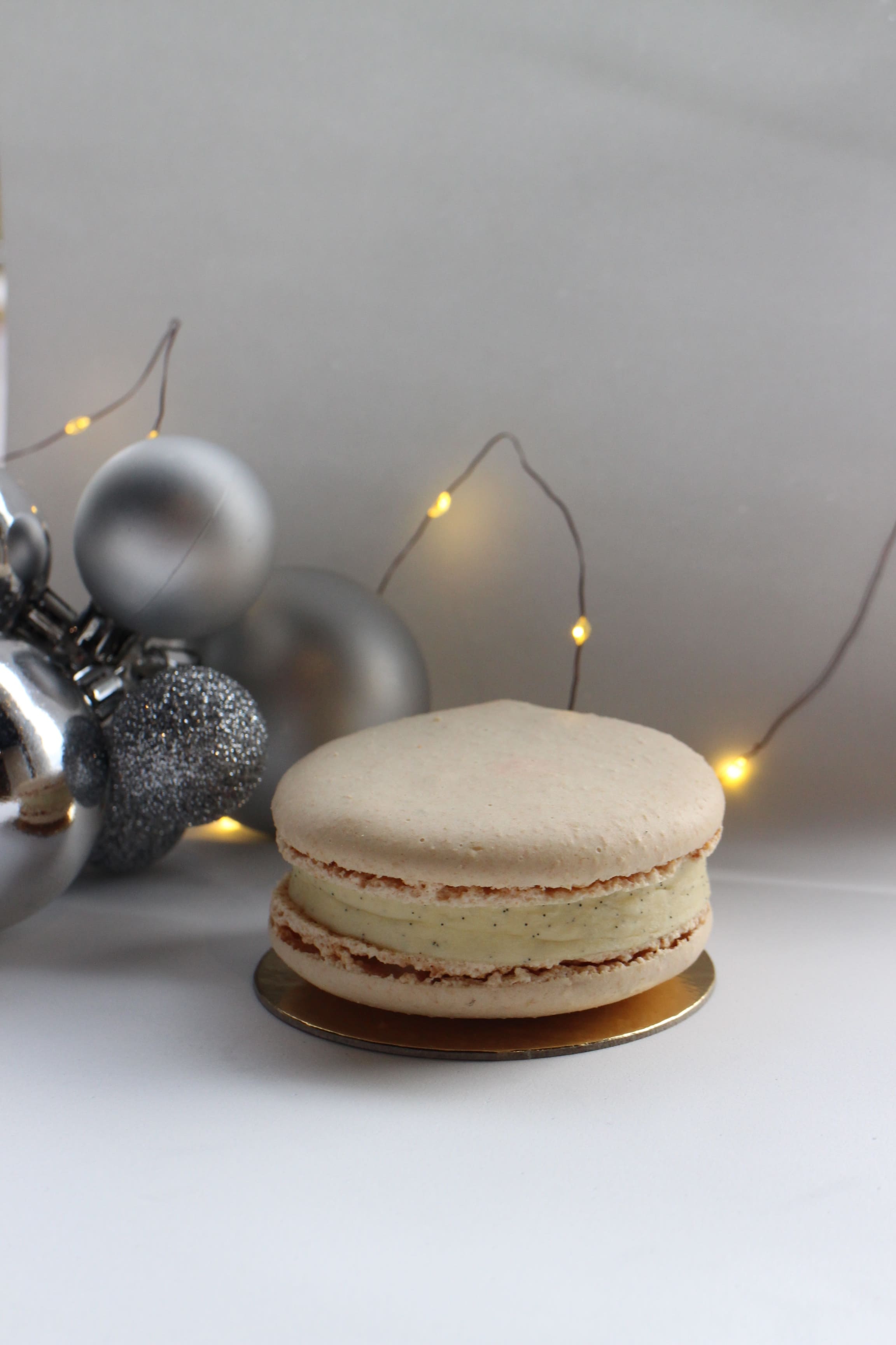 Macaron glacé vanille